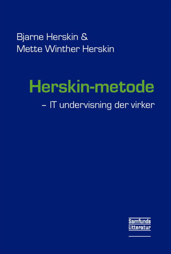 Cover for Bjarne Herskin og Mette Winther Herskin · Herskin-konceptet (Pocketbok) [1. utgave] (2017)