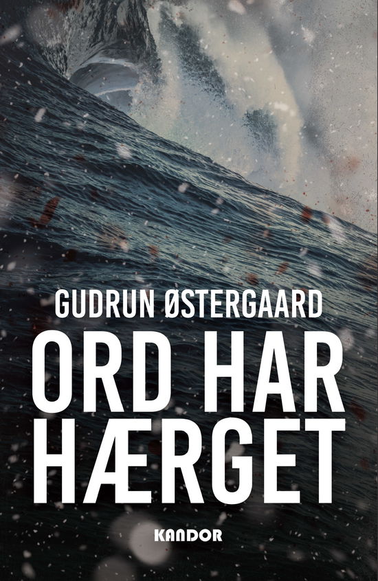 Cover for Gudrun Østergaard · Ord har hærget (Paperback Book) [1. Painos] (2019)