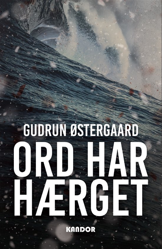 Cover for Gudrun Østergaard · Ord har hærget (Paperback Bog) [1. udgave] (2019)