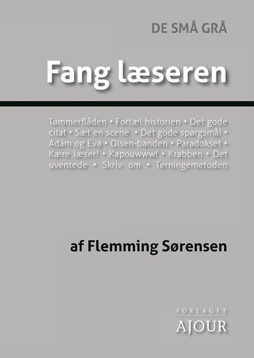 Cover for Flemming Sørensen · De små grå: Fang læseren (Pocketbok) [1. utgave] (2020)