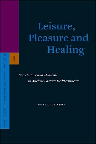 Cover for E. · Leisure, Pleasure and Healing (Supplements to the Journal for the Study of Judaism) (Hardcover Book) (2007)