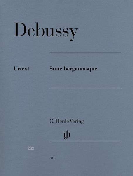 Cover for Debussy C · Suite Bergamasque (Book) (2018)