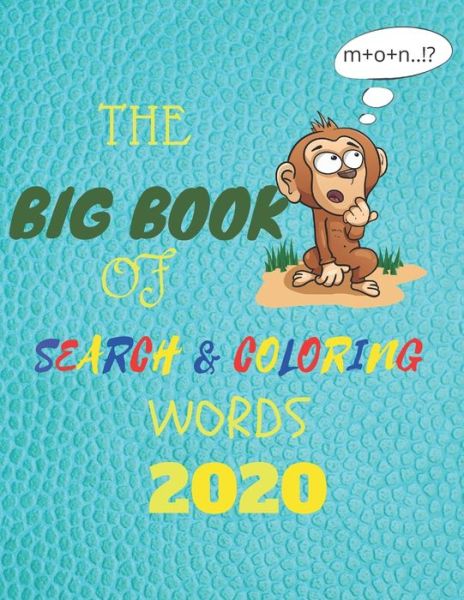 Cover for Wassy Jico · The big book of search and coloring words 2020 (Paperback Book) (2020)