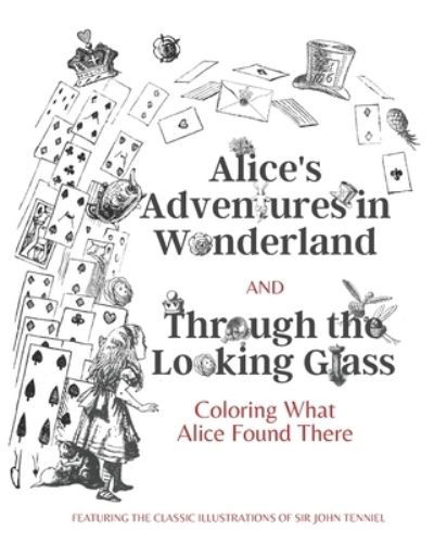 Cover for Lewis Caroll · Alice's Adventures in Wonderland and Through the Looking Glass (Paperback Book) (2020)