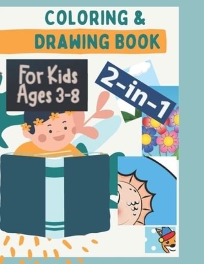 Cover for Azi Chah · Coloring &amp; Drawing Book (Pocketbok) (2021)