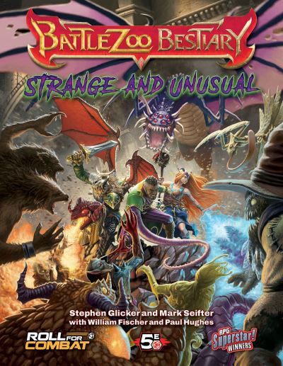 Cover for Stephen Glicker · Battlezoo Bestiary: Strange &amp; Unusual (5e) (Hardcover Book) (2024)