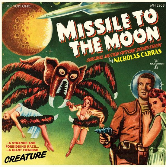 Missile to the Moon Original Motion Picture Soundtrack (Red Vinyl) - Nicholas Carras - Musik - SOUNDTRACK - 0090771820815 - 25 oktober 2019