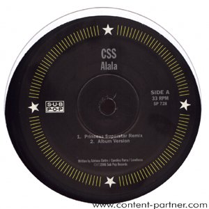 Alala - Css - Musique - SUB POP - 0098787072815 - 15 janvier 2007
