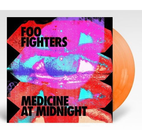 Cover for Foo Fighters · Medicine at Midnight (Limited Orange Vinyl) (LP) [Limited edition] (2021)