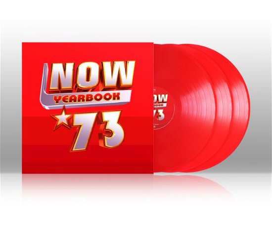 Cover for Now - Yearbook 1973 (LP) [Red Vinyl edition] (2023)