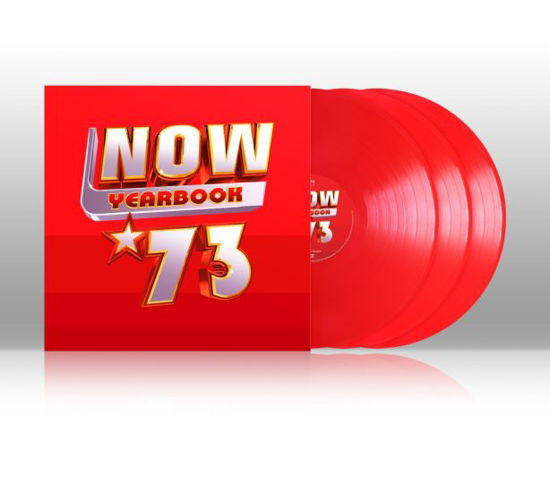 Cover for Various Artists · Now - Yearbook 1973 (LP) [Red Vinyl edition] (2023)