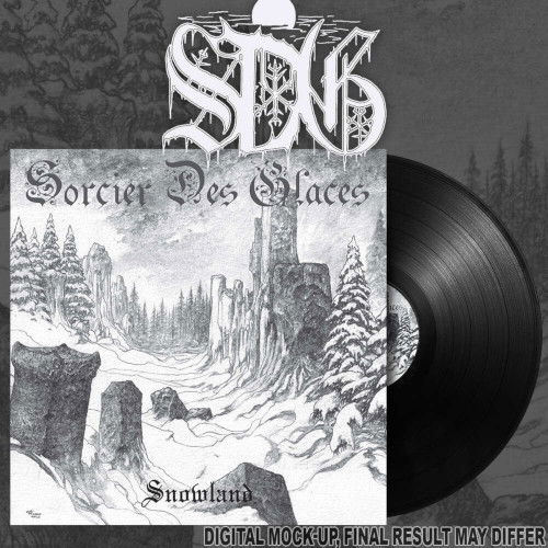 Cover for Sorcier Des Glaces · Snowland  (Black Vinyl LP) (LP) (2024)