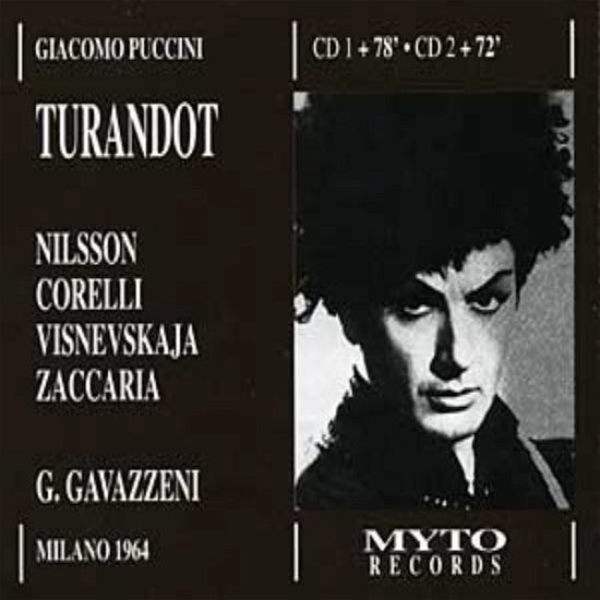 Cover for Giacomo Puccini · Turandot (Gavazzeni, Nilsson, Corelli) (CD) (2006)