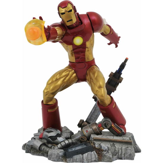 Marvel Gallery Comic Iron Man Pvc Statue - Diamond Select - Fanituote - Diamond Select Toys - 0699788838815 - keskiviikko 9. maaliskuuta 2022