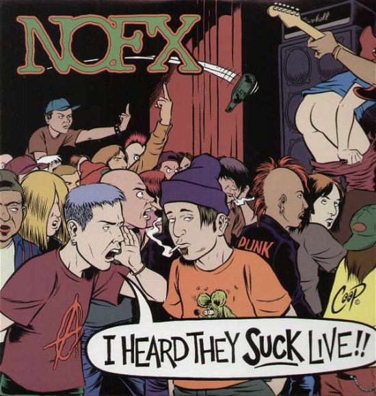 Cover for Nofx · I Heard They Suck...Live (LP) (1999)