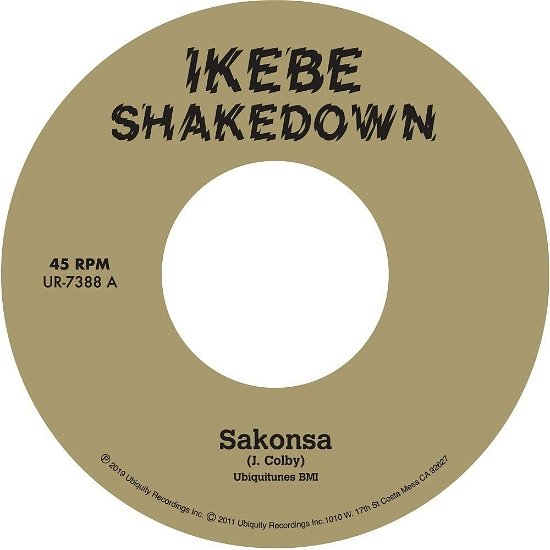 Cover for Ikebe Shakedown · Sakonsa / Green &amp; Black (LP) (2020)