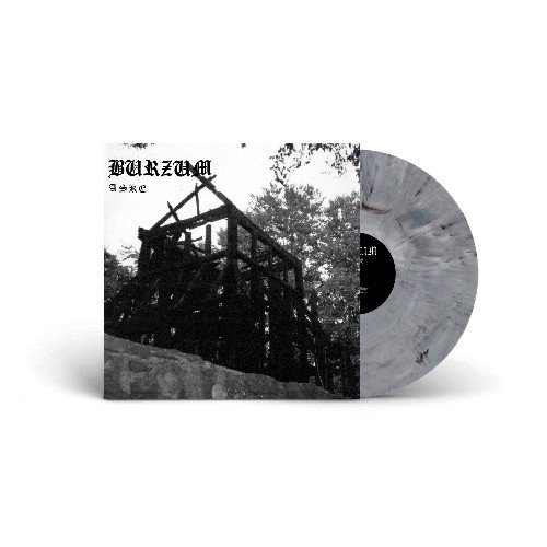 Cover for Burzum · Aske (Grey Marble Vinyl) (LP) (2022)