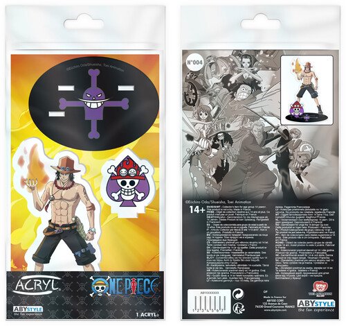 One Piece - Portgas D. Ace Acryl - Acryl Figure - Merchandise -  - 0819065029815 - 26. juni 2024