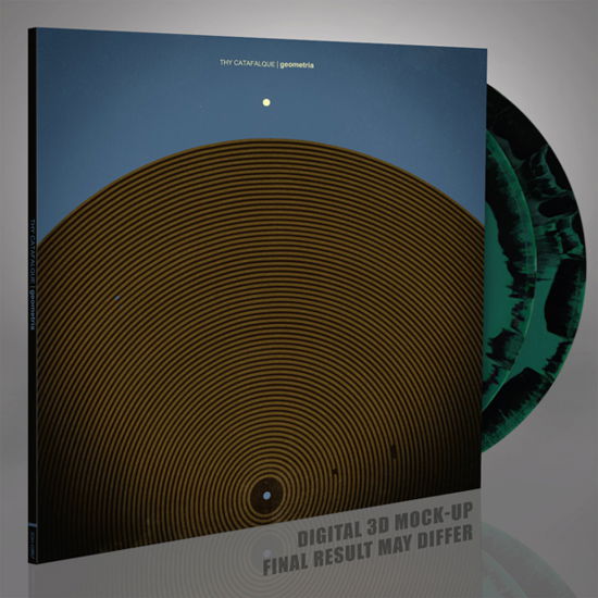 Cover for Thy Catafalque · Geometria (2018) (Black / Green Sunburst Vinyl) (LP) [Reissue edition] (2023)