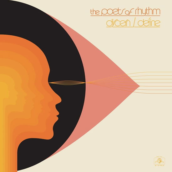 Cover for The Poets of Rhythm · Discern / Define (INDIE EXCLUSIVE, OPAQUE PEACH SWIRL VINYL) (LP) [Coloured edition]