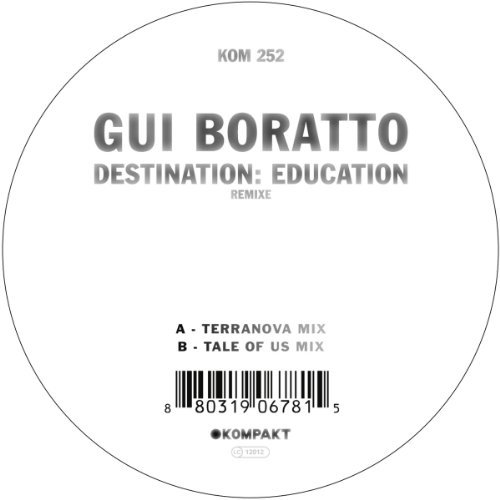 Cover for Gui Boratto · Destination - Education Remixe (12&quot;) (2017)