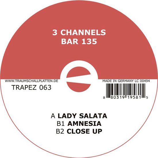 Cover for 3 Channels · Bar 135 (LP) (2006)