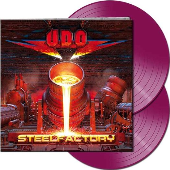 Cover for U.d.o. · Steelfactory (Violet Vinyl) (LP) [Coloured edition] (2019)