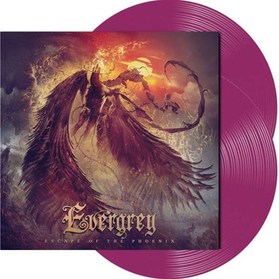 Cover for Evergrey · Escape of the Phoenix (Clear Purple) (LP) (2022)