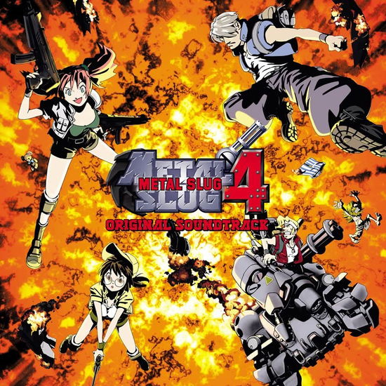 Cover for Snk Sound Team · Metal Slug 4 (LP) [Coloured edition] (2023)