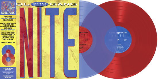 Cover for Kool &amp; the Gang · Unite (Blue / Red Vinyl) (LP) (2024)