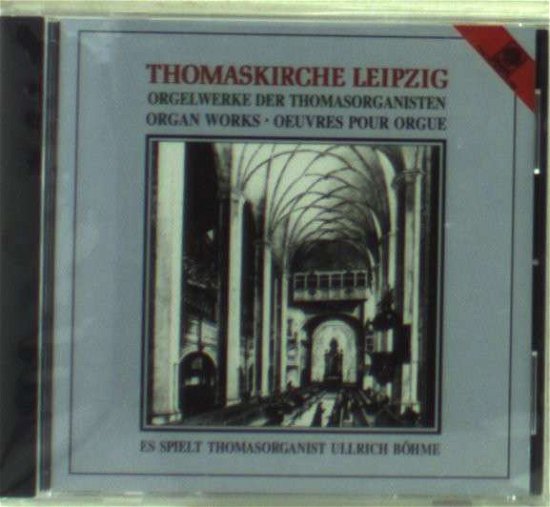 Cover for Orgelwerke Leipziger Thomasorganist (CD) (2013)