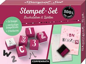 Stempel-Set. Buchstaben & Zahlen. - Coppenrath F - Other - Coppenrath F - 4050003723815 - September 1, 2021