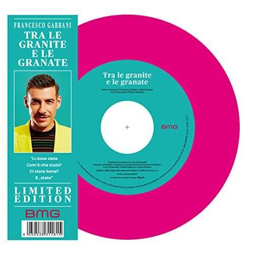 Cover for Gabbani Francesco · Tra Le Granite E Le Granate (7'' Single Vinyl) (LP) [Coloured edition] (2017)