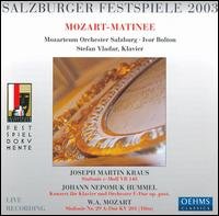 * Sinfonie 29/Klavierkonzert - Vladar / Bolton / Mozarteum Orchester Salzburg - Música - OehmsClassics - 4260034865815 - 2012