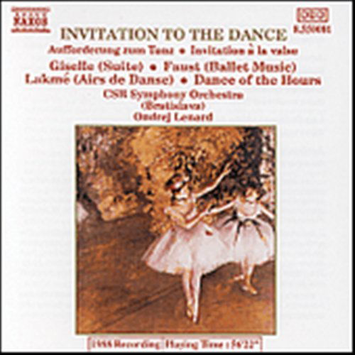 Cover for Lenard,o. / Tschecho-slowak. Rso · Invitation to the Dance (CD) (1991)