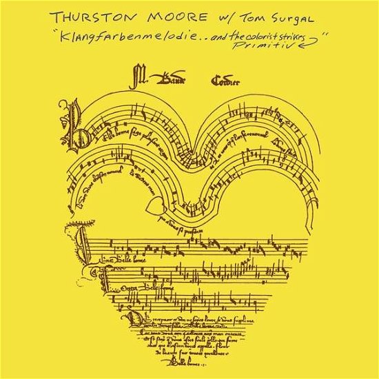 Cover for Thurston Moore · Klangfarbenmelodie... And The Colorist Strikes Primitiy (LP) (2018)