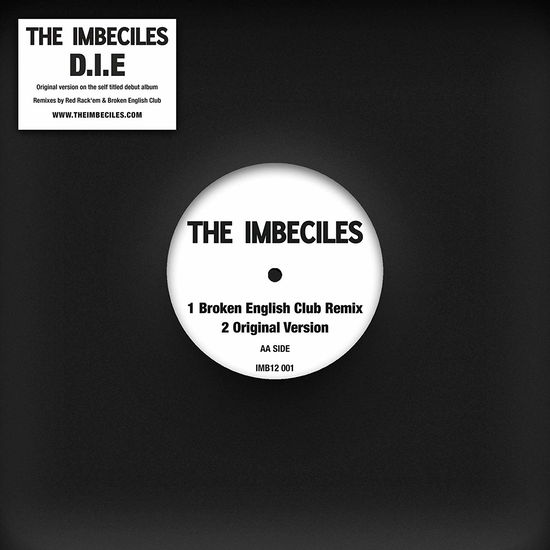 Cover for Imbeciles · D.I.E. Remixes (Red RackEm / Broken English Club Remixes) (LP) (2020)