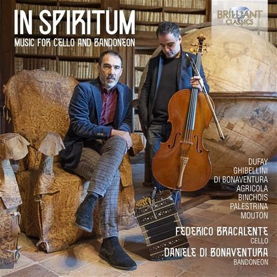 Cover for Bracalente, Federico / Daniele Di Bonaventura · In Spiritum: Music for Cello and Bandoneon (CD) (2021)
