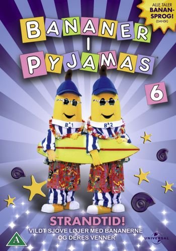Cover for Bananer I Pyjamas - Vol. 6 · Bananer I Pyjamas - Vol. 6 - Strandtid (DVD) (2009)
