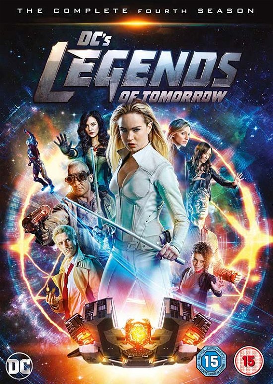 Cover for Dc Legends of Tom S4 Dvds · DC Legends Of Tomorrow Season 4 (DVD) (2019)
