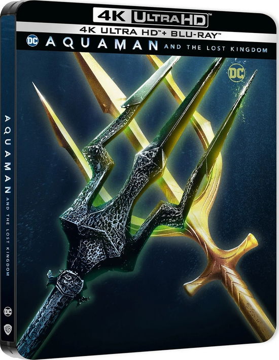 Cover for Aquaman 2 · Aquaman 2 - Aquaman And The Lost Kingdom Limited Edition Steelbook (4K Ultra HD) [Steelbook edition] (2024)