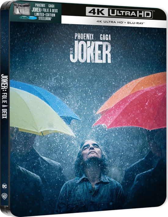 Cover for Joker: Folie a Deux · Joker: Folie A Deux (Steelbook) (Rain) (4K Ultra HD) [Steelbook edition] (2025)