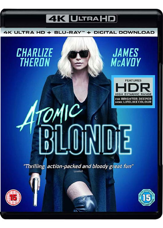 Atomic Blonde - Charlize Theron / James McAvoy - Películas - UNIVERSAL PICTURES - 5053083134815 - 4 de diciembre de 2017
