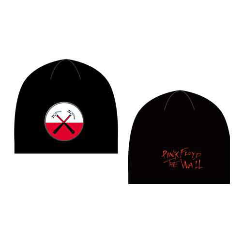 Pink Floyd · Pink Floyd Unisex Beanie Hat: The Wall Hammers Logo (Bekleidung) [Black - Unisex edition] (2012)