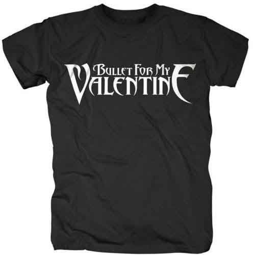 Bullet For My Valentine Unisex T-Shirt: Logo - Bullet For My Valentine - Produtos - ROFF - 5055295357815 - 6 de janeiro de 2015