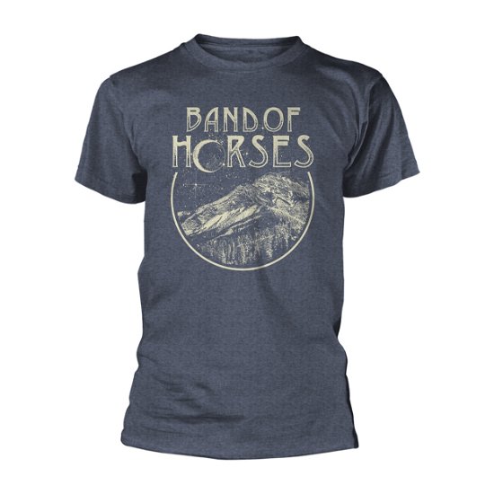 Cover for Band of Horses · Peak (T-shirt) [size XL] [Blue edition] (2017)