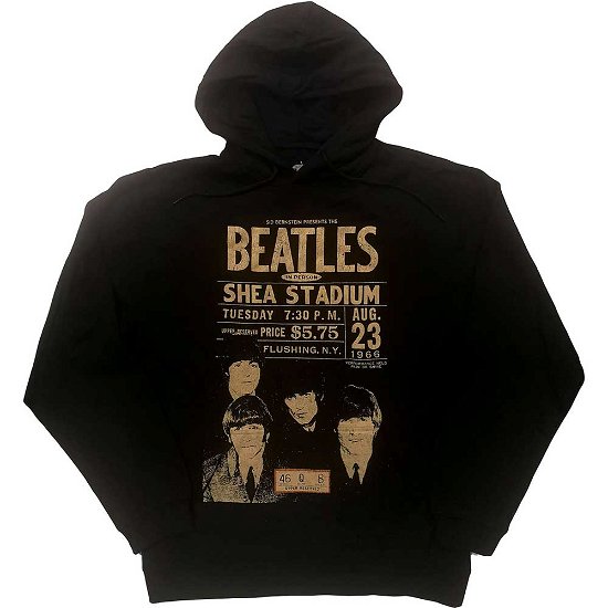 The Beatles Unisex Pullover Hoodie: Shea '66 - The Beatles - Koopwaar -  - 5056561004815 - 