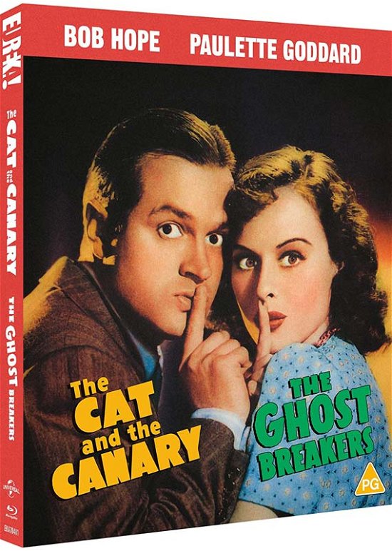 Cover for THE CAT AND THE CANARY and THE GHOST BREAKERS EC Bluray (Blu-ray) [Special edition] (2022)