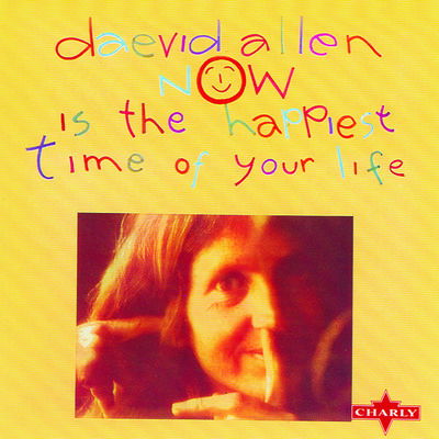 Cover for Daevid Allen · Now is the Happiest Time of Your Life (LP) (2024)