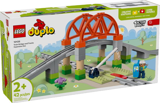 Cover for Lego · Duplo Town - Train Bridge And Tracks Expansion Set (10426) (Brinquedos)